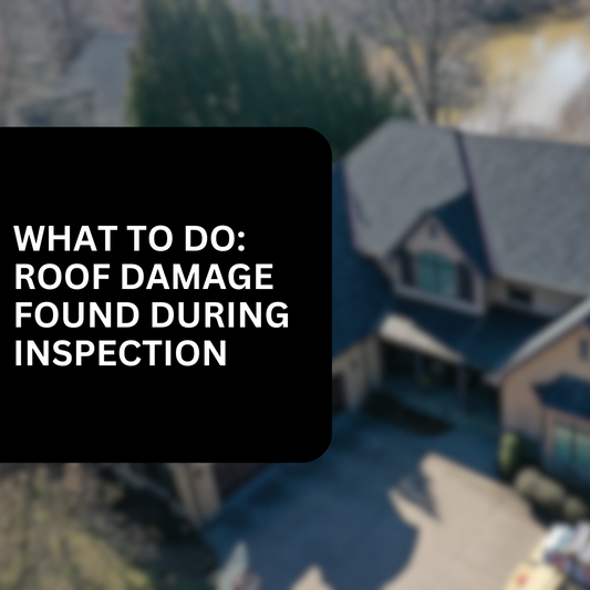 What Should I Do If I Find Damage During a Roof Inspection?