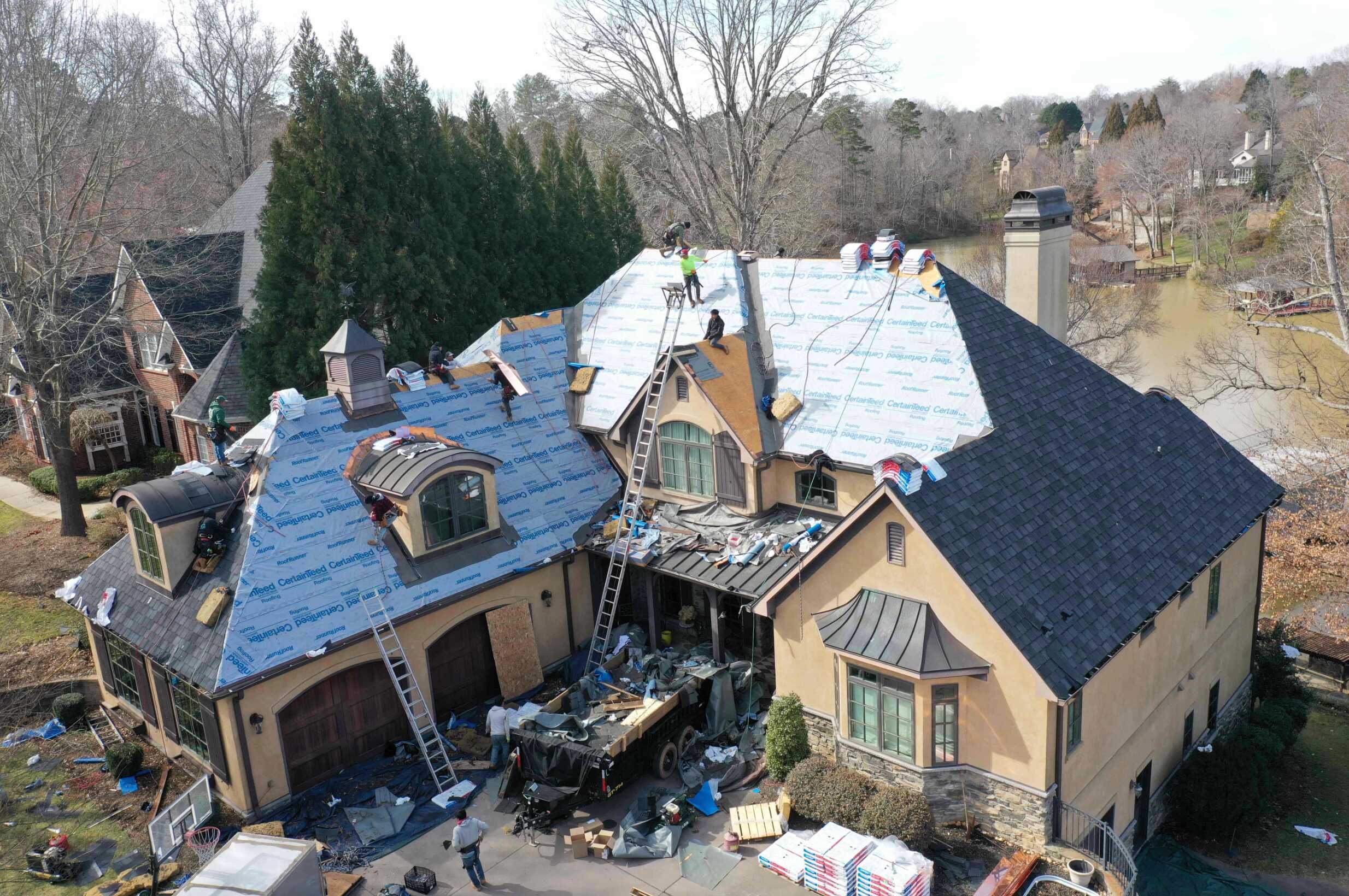 Best roofers in hickory nc. New asphalt roof installation on a residential home in Hickory, NC
