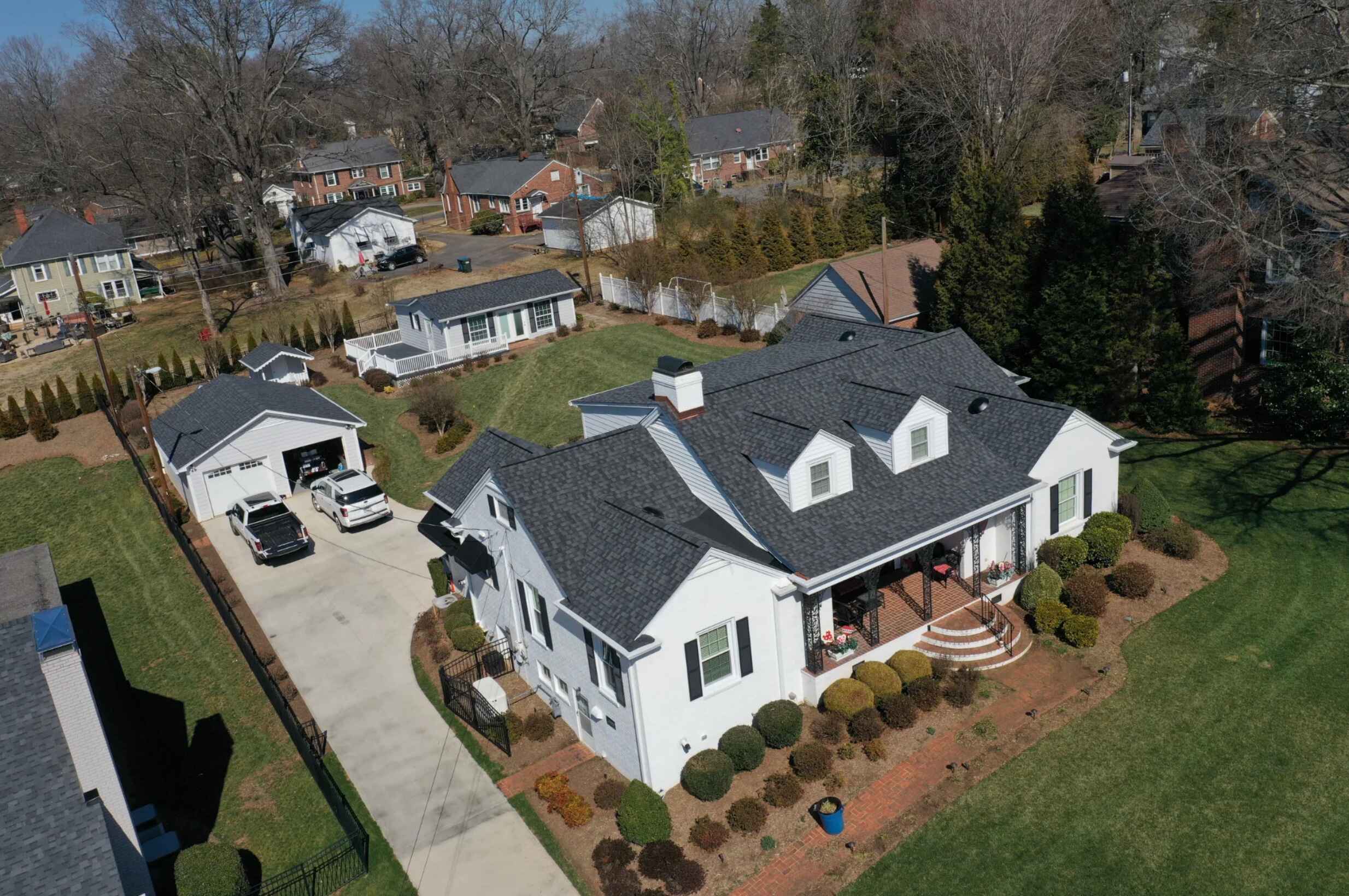 High-quality asphalt roof installed by trusted and experienced roofing professionals considered the best in Hickory NC